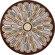 Thomas Paul Tufted Pile Chocolate/Lilac Flora Rug