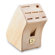 Mundial Solid Wood Block  with 9 Slots in White Wash