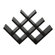 Kamenstein Butterfly 8 Bottle Tabletop Wine Rack