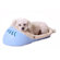 Unique Beast Yeti Pet Bed in Baby Hue Blue