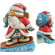 G Debrekht Hand-Crafted Downslope Snowboard Santa Statue