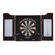 Triumph Sports USA Solid Pine Dartboard Cabinet in Mahogany Finish