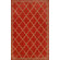Trans-Ocean Rug Ravella Floor Tile Red Indoor / Outdoor Rug