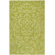 Surya Rug Mystique Lime Green Floral Rug