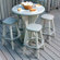 Leisure Accents 5 Piece Bar Height Dining Set