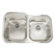 Artisan Sinks Manhattan Double Bowl Undermount Kitchen Sink