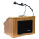 AmpliVox Sound Systems EZ Folding Lectern with Carrying Case