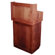 AmpliVox Sound Systems Non Sound Oxford Two Piece Lectern in Oak