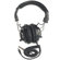 AmpliVox Sound Systems Deluxe Stereo Headphones with Mono Volume Control, Aqua                                                                      