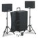 AmpliVox Sound Systems Portable Wireless Powered Speaker Voice Projector Kit, Black