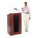 AmpliVox Sound Systems Presidential Plus Wireless Sound Lectern, 25-1/2w x 20-1/2d x 46-1/2h, Mahogany                                              