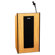 AmpliVox Sound Systems Presidential Plus Wireless Sound Lectern, 25-1/2w x 20-1/2d x 46-1/2h, Med Oak                                               