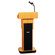 AmpliVox Sound Systems Presidential Plus Adjustable Wireless Column Lectern, 20 x 13 x 46-1/2, Med Oak