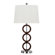 Cal Lighting Sendrio Table Lamp in Brown