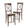 Comfort Decor Contemporary X Back Counter Height Chair