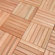 Vifah FSC-Certified FSC Eucalyptus Hardwood / 1 Box of 10 Tiles