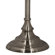 Kenroy Home Banister Three Piece Lamp Set in Brushed Steel