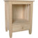 International Concepts Wood Mission End Table