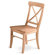 International Concepts Cross Back Side Chair (Set of 2)
