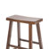 International Concepts 24" Saddleseat Counter Stool (Distressed Walnut)