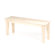 International Concepts Wooden Shaker Bench