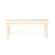 International Concepts Wooden Shaker Bench