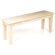 International Concepts Wooden Shaker Bench