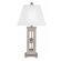 Fangio Lighting Table Lamp in Brushed Nickel