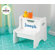 KidKraft Personalized Two Step Stool in White