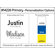 KidKraft Personalized Primary Sling Bookshelf