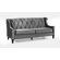 Armen Living Barrister Velvet Sofa