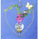 The Brass Butterfly Hanging Heart Rooter