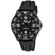 Wenger Swiss Gear Trekker Military Wrist Watch with Textured Dial and Black Rubber Strap