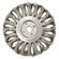 Anderson Brush Medium Face Standard Twist Knot Wire Wheels-TS & TSX Series - ts12s .0118/ss knot wheel brush 1-1/4 arbor