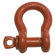 CM Columbus McKinnon Screw Pin Anchor Shackles - 7/8 gal spa shac
