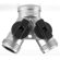 Gilmour Y Zinc Shut-Off Connector
