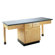 Diversified Woodcrafts 2 Station Science Table With Storage Cabinet & Drawers