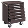 Kennedy Industrial Series Roller Cabinets - 00619 roller cabinet 8 drawer red