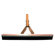 Magnolia Brush Straight Squeegees - 24" neoprene squeegee complete w/handle