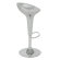 Eurostyle Ashley Adjustable Bar Stool in Silver