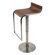 Eurostyle Forest Adjustable Bar Stool in Walnut