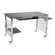 Eurostyle Brichi Computer Desk On Casters with Keyboard Tray