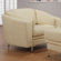 Coja Fiona Leather Chair and Ottoman