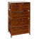 OIA Chestnut Five Drawer Storage Chest in Chestnut