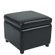 Safavieh Jonathan Leather Cube Ottoman