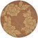 Safavieh Courtyard Brick/Natural Rug