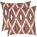 Safavieh Tristan Decorative Pillows in Brown and Pink (Set of 2)