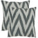 Safavieh Celeste Decorative Pillows in Silver (Set of 2)