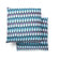 Safavieh Taylor Diamond Ikat Decorative Pillows in Blue (Set of 2)