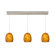 Besa Lighting Lucia 3 Light Pendant with Bar Canopy